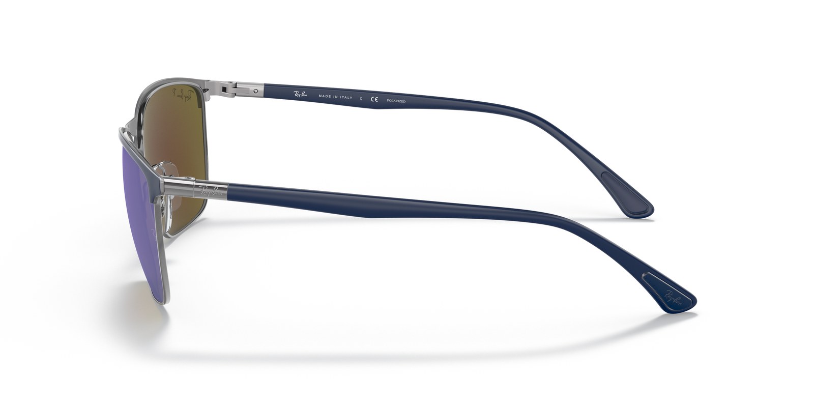 Ray-Ban Chromance RB3686 blu su canna di fucile 92044L