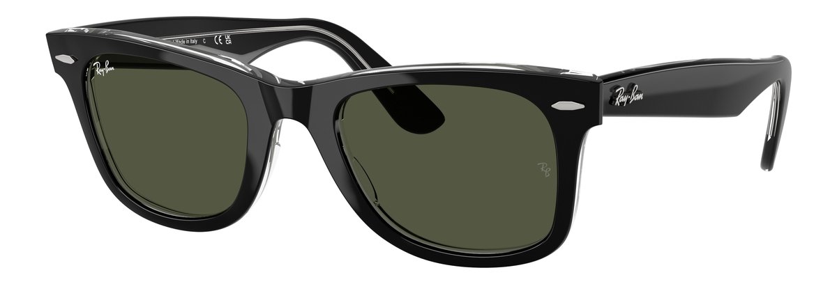 Ray-Ban RB2140 Nero su trasparente