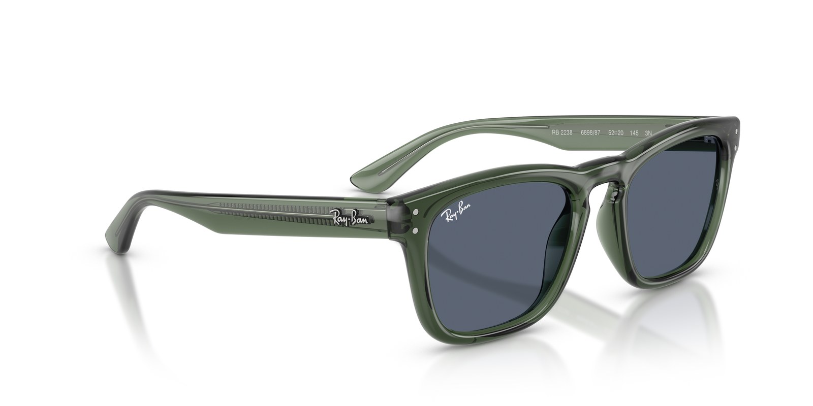 Ray-Ban RB2238 Verde Trasparente - Verde Trasparente - Ottica Scarpati