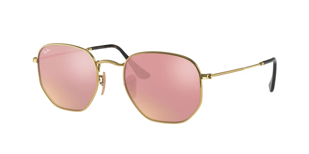 Ray-Ban Hexagonal Flat Lenses RB3548N oro 001/Z2