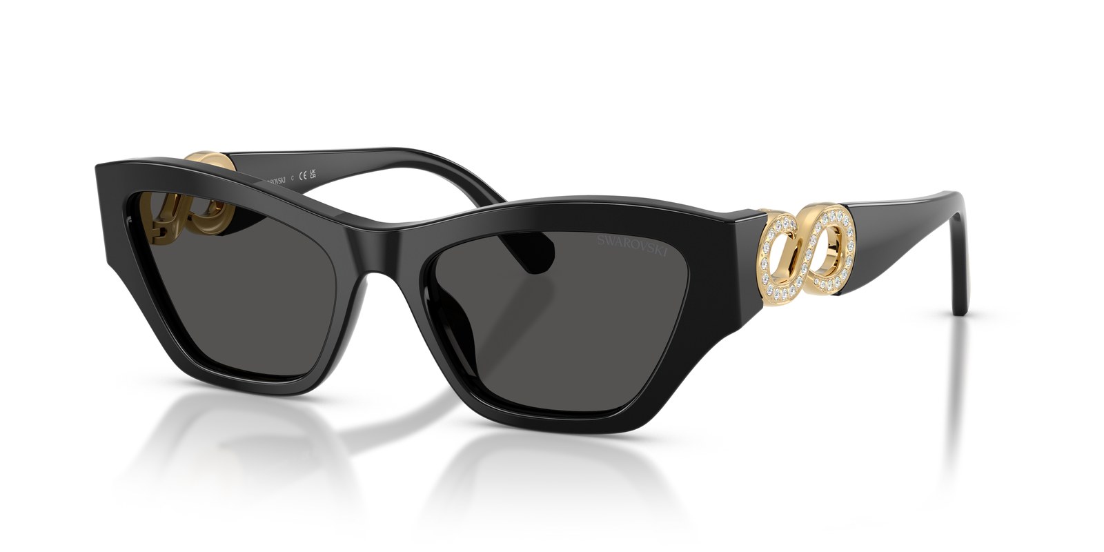 Swarovski SK6076U Nero - Nero - Ottica Scarpati