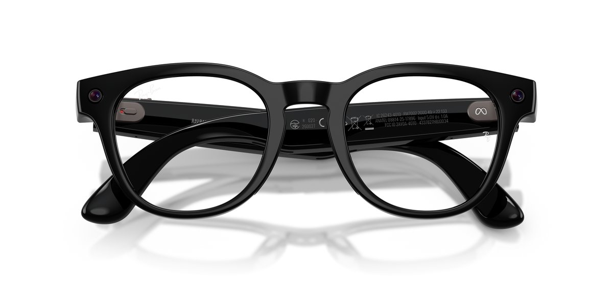 Ray-Ban Meta RW7002 Nero — Lente Demo 3