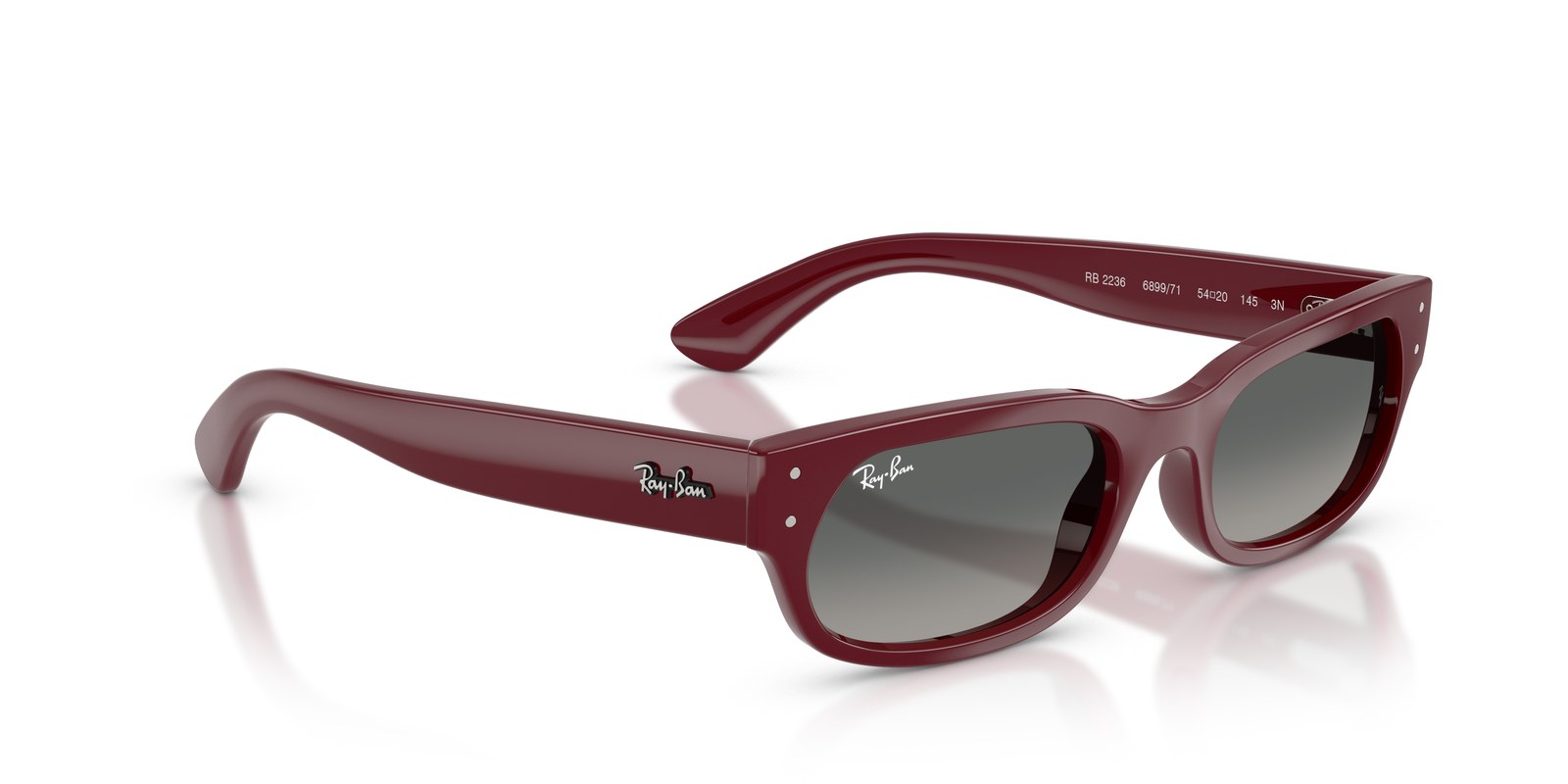 Ray-Ban RB2236 Bordeaux - Bordeaux - Ottica Scarpati