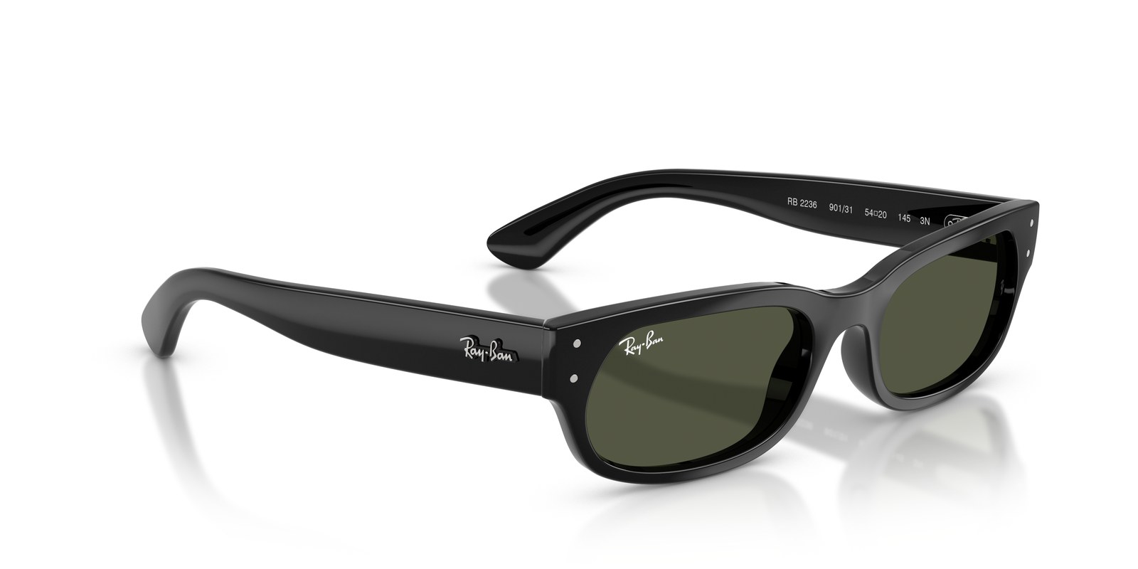 Ray-Ban RB2236 Nero - Nero - Ottica Scarpati