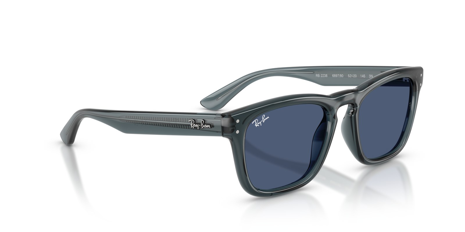 Ray-Ban RB2238 Blu Trasparente - Blu Trasparente - Ottica Scarpati