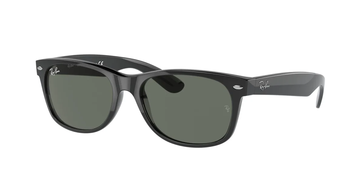 Ray-Ban New Wayfarer RB2132 nero lucido 901