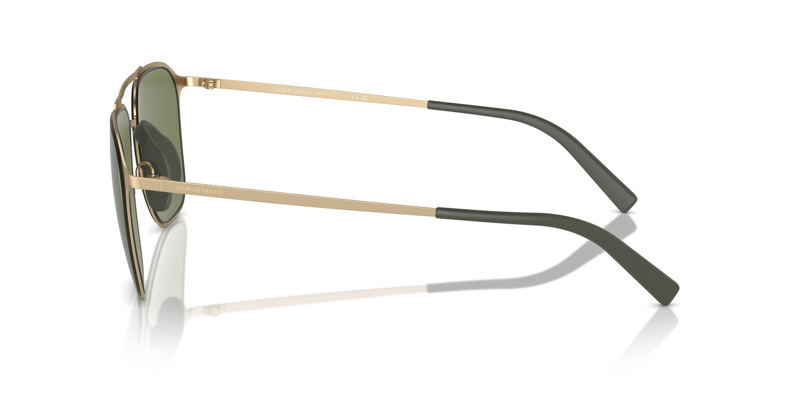 Giorgio Armani AR6110 Oro Pallido Opaco - Oro Pallido Opaco - Ottica Scarpati