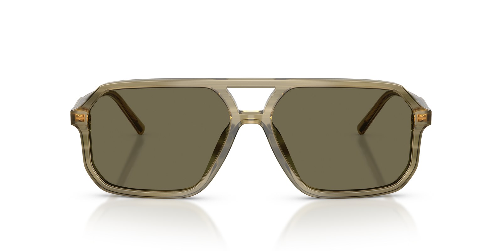 Dolce & Gabbana DG4541 Verde su Verde Striato - Verde su Verde Striato - Ottica Scarpati