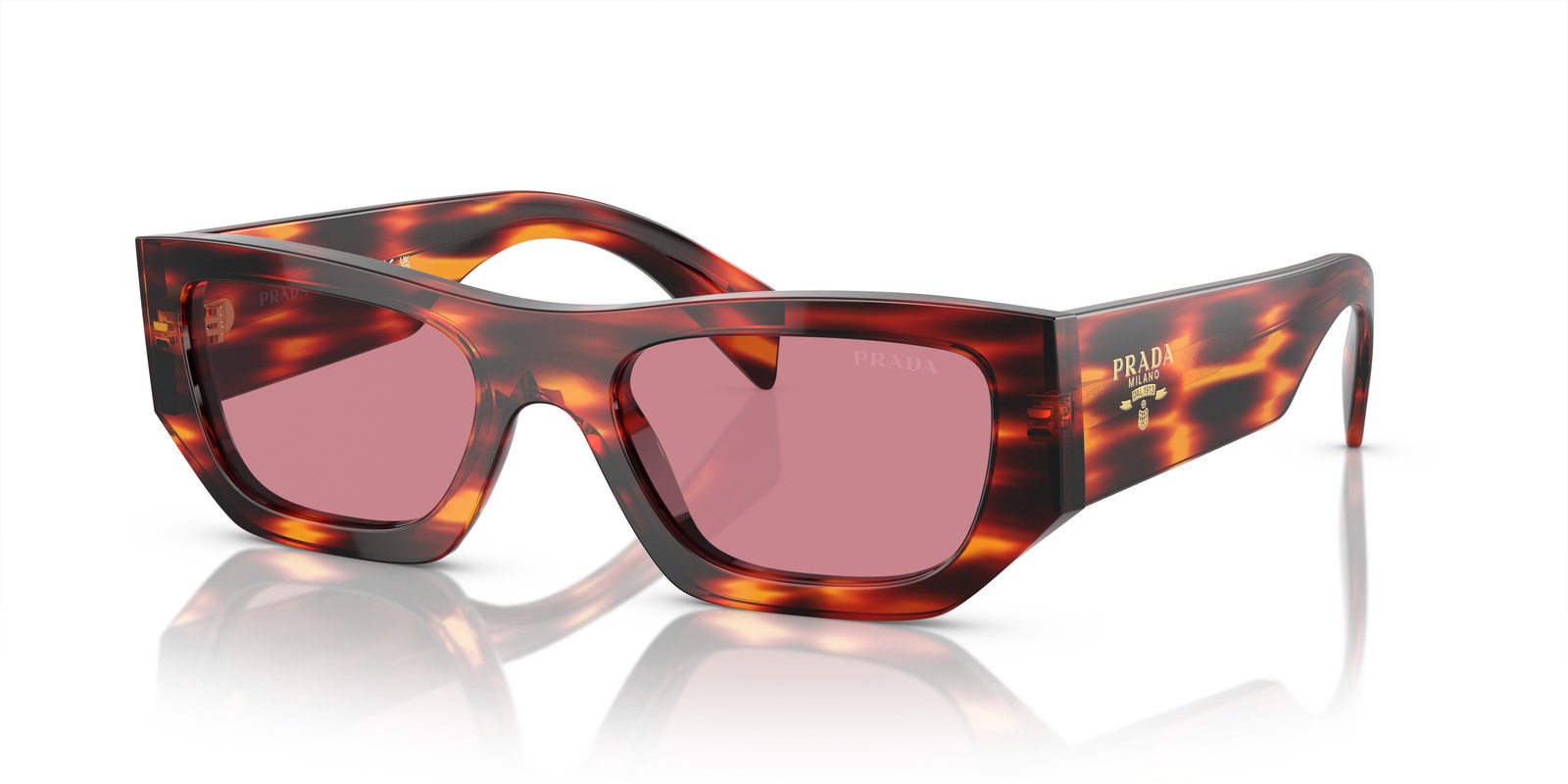 Prada PRA01S Havana Rosso - Havana Rosso - Ottica Scarpati