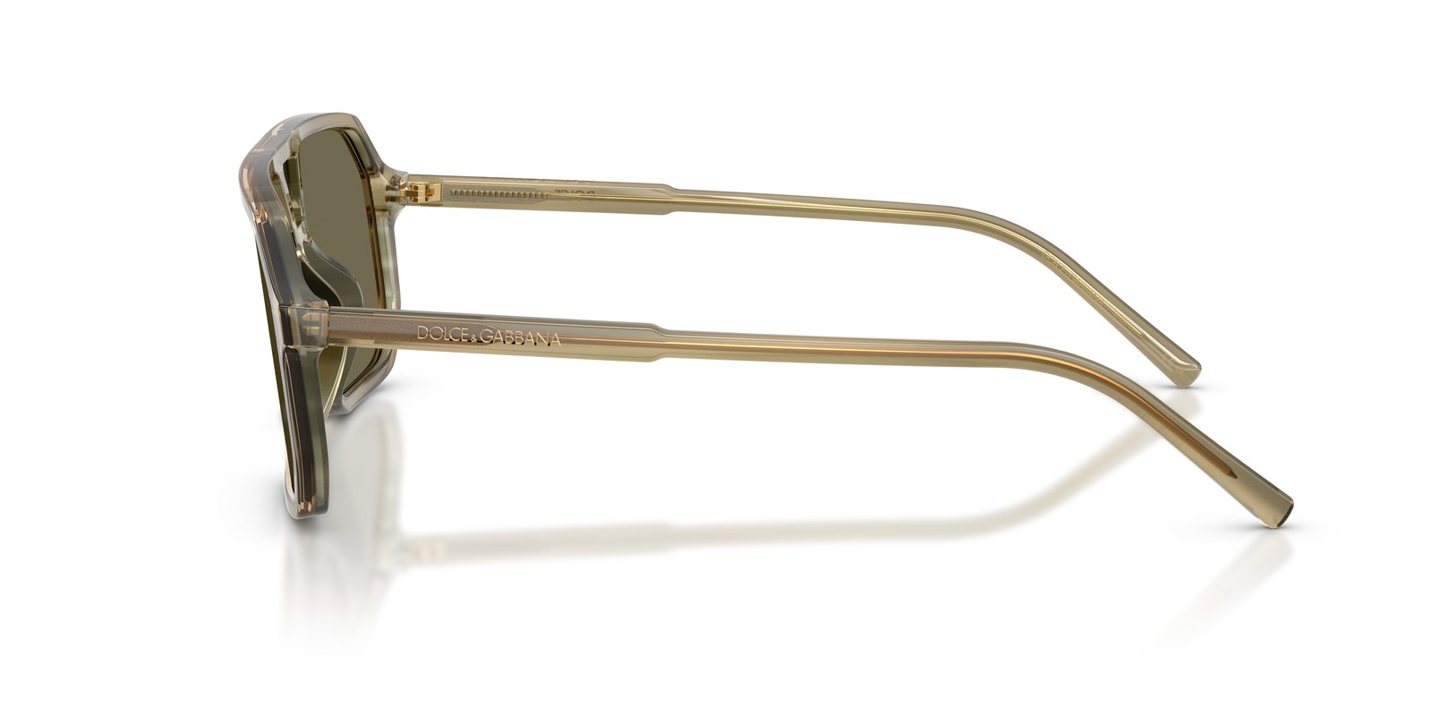 Dolce & Gabbana DG4541 Verde su Verde Striato - Verde su Verde Striato - Ottica Scarpati