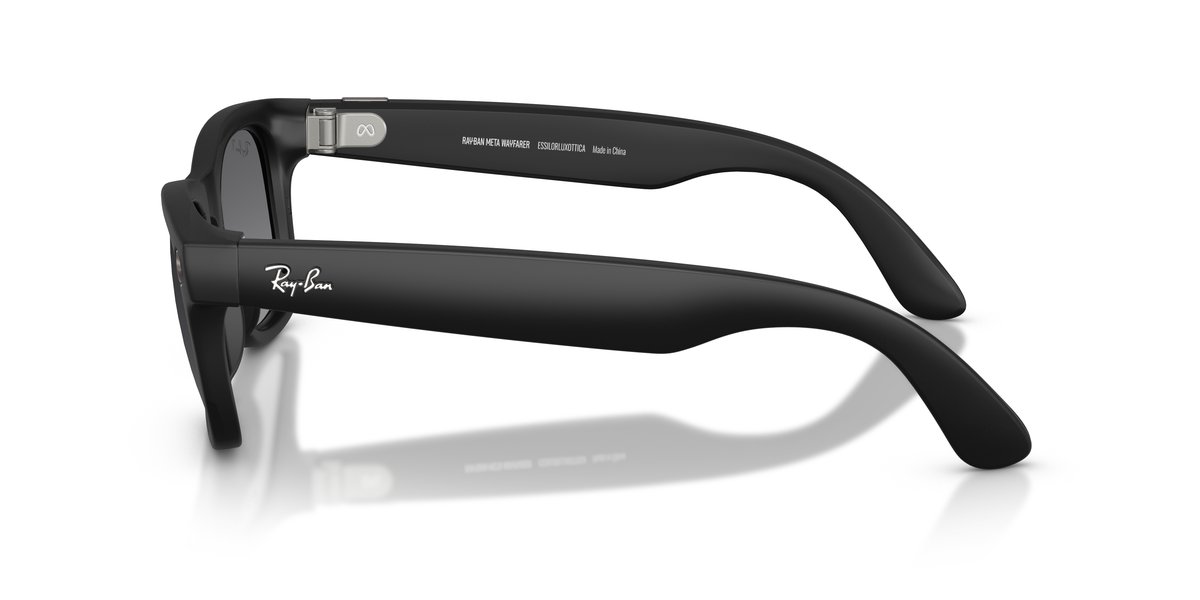 Ray-Ban Meta Wayfarer RW4012 Nero — Polarizzate Grafite 3