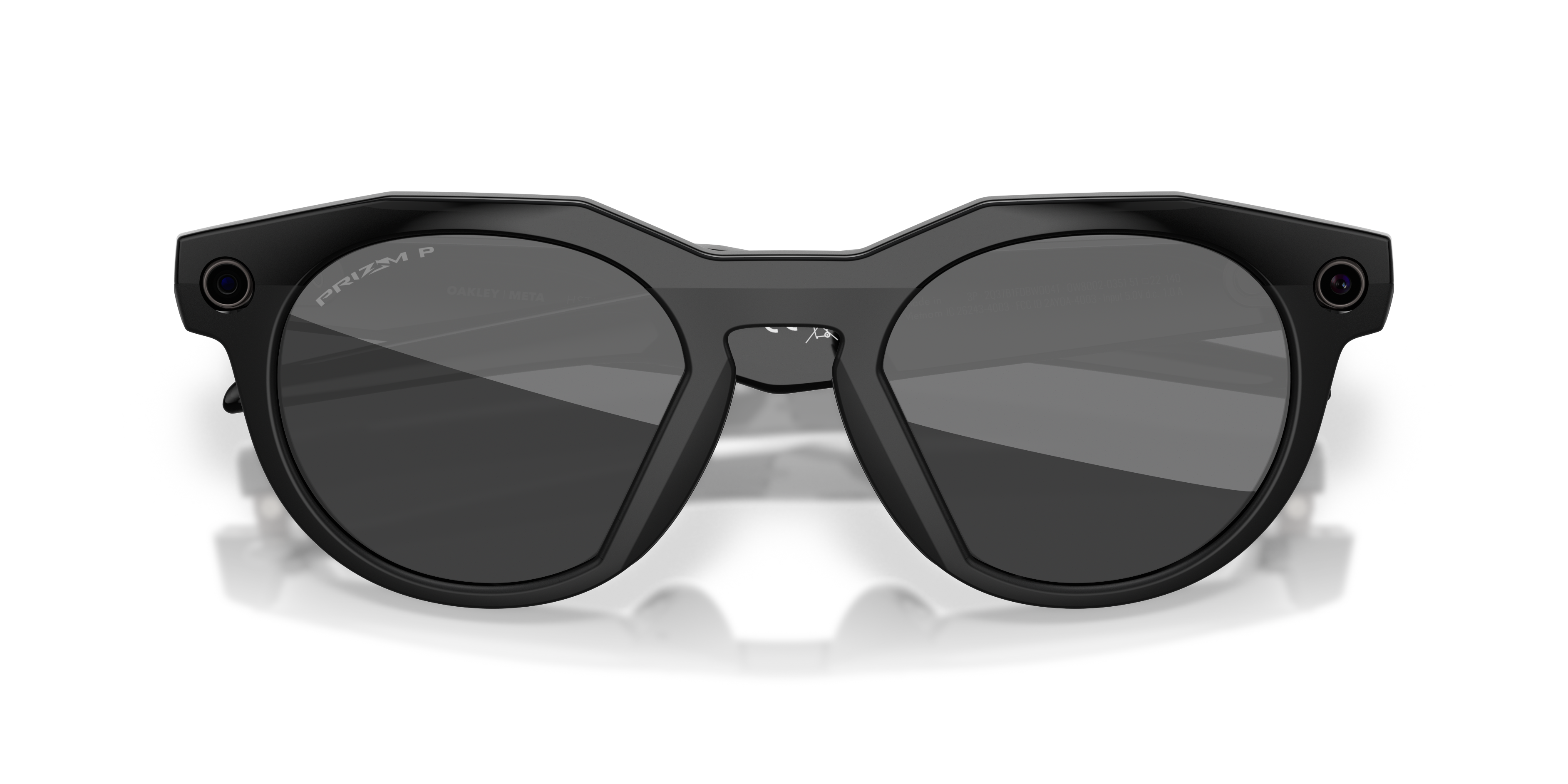 Oakley Meta HSTN OW8002 Nero — Prizm Black Polarizzato 8