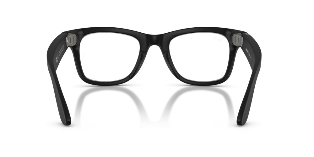 Ray-Ban Meta Wayfarer RW4012 Nero — Transitions Verde Grafite 3