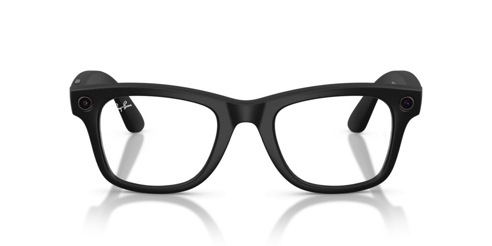 Ray-Ban Meta Wayfarer RW4012 Nero — Transitions Verde Grafite