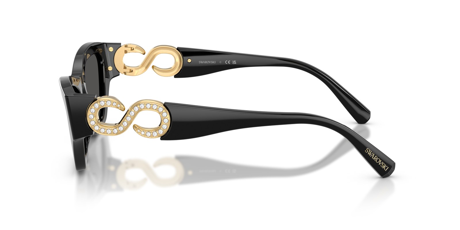 Swarovski SK6076U Nero - Nero - Ottica Scarpati