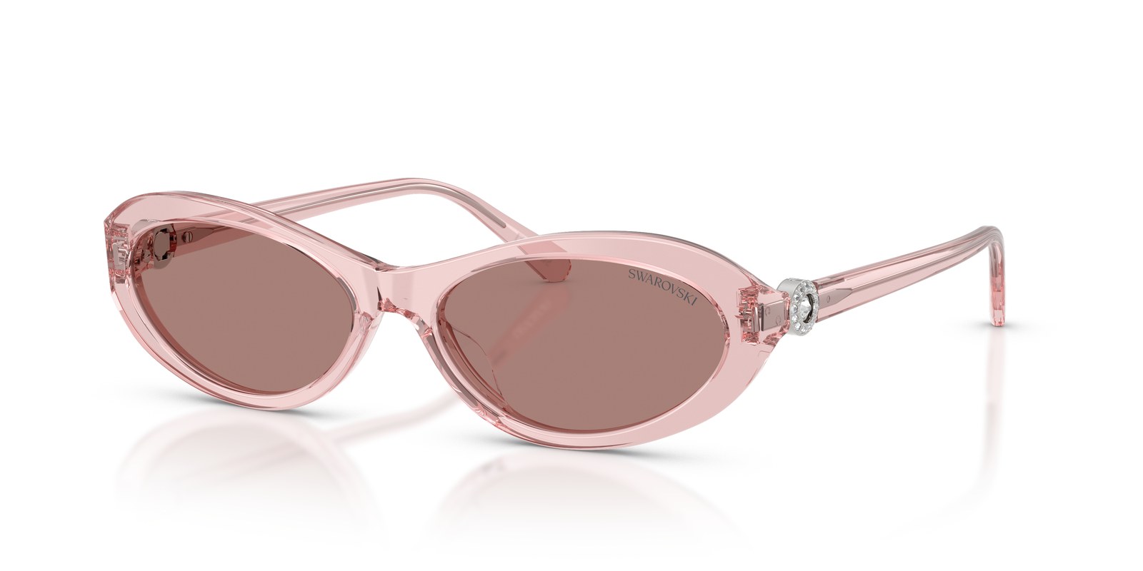 Swarovski SK6069U Rosa Trasparente - Rosa Trasparente - Ottica Scarpati