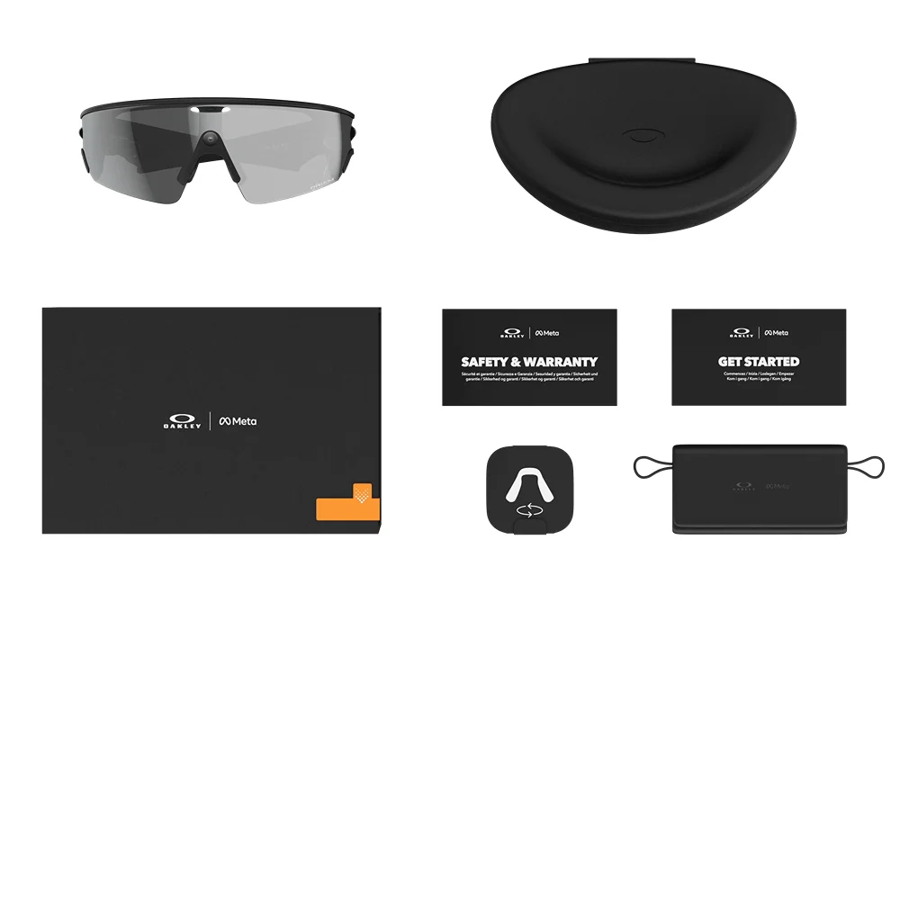 Oakley Meta Vanguard OW8001 Nero Matte — Prizm Black 3