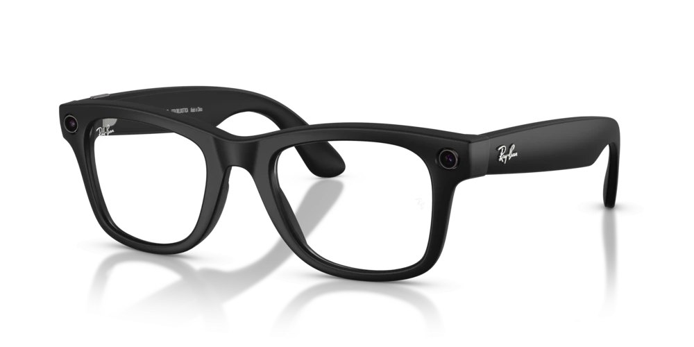 Ray-Ban Meta Wayfarer RW4012 Nero — Transitions Verde Grafite 2