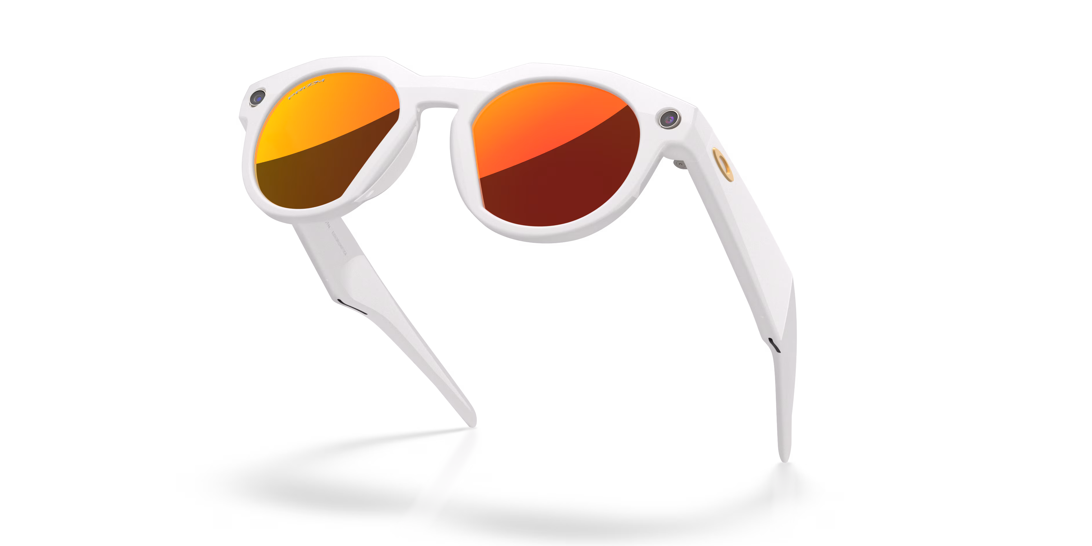 Oakley Meta HSTN OW8002 Grigio Caldo — Prizm Ruby 4