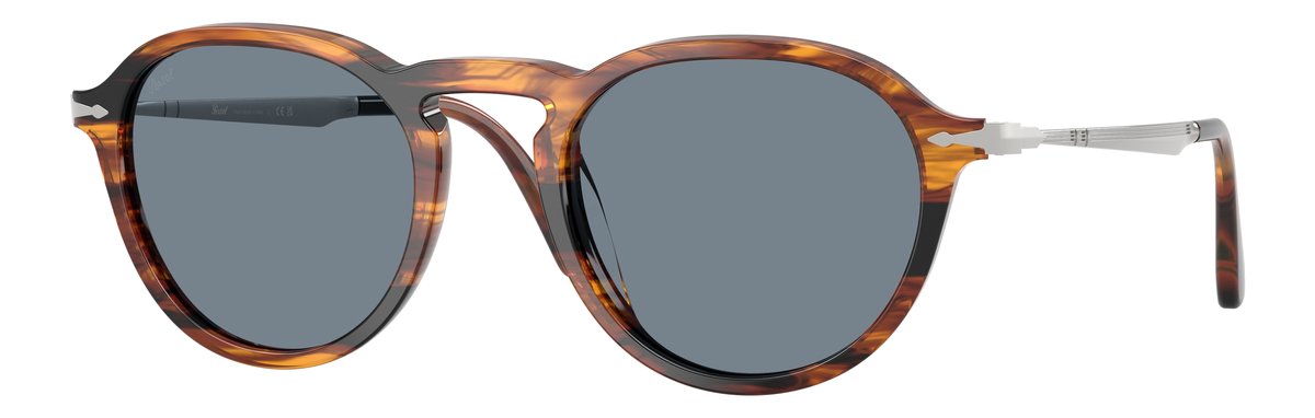 Persol PO3383S Striped Black & Brown