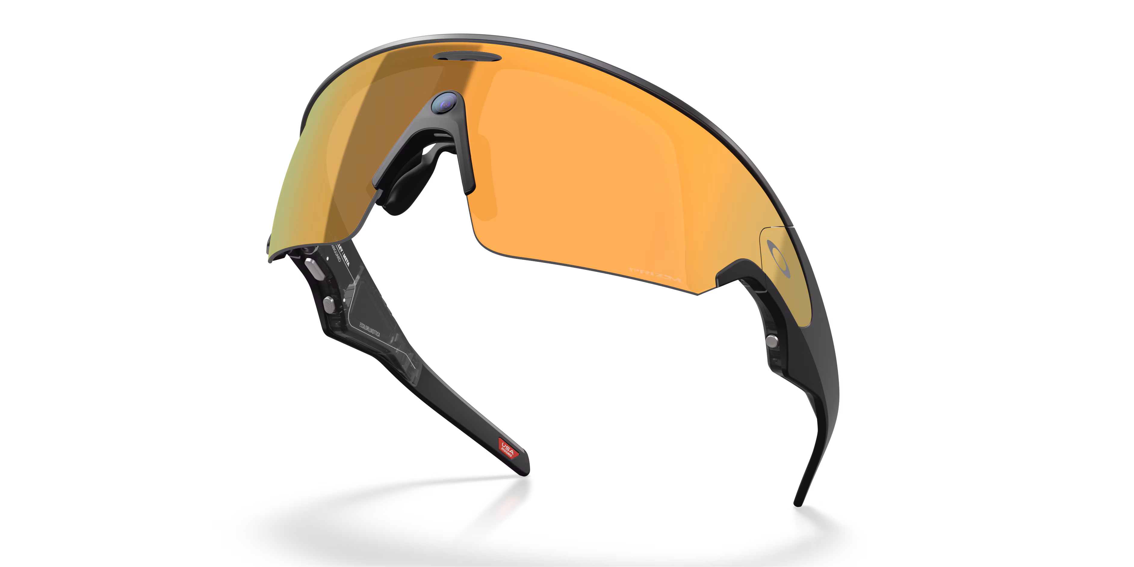 Oakley Meta Vanguard OW8001 Nero — Prizm 24K 5