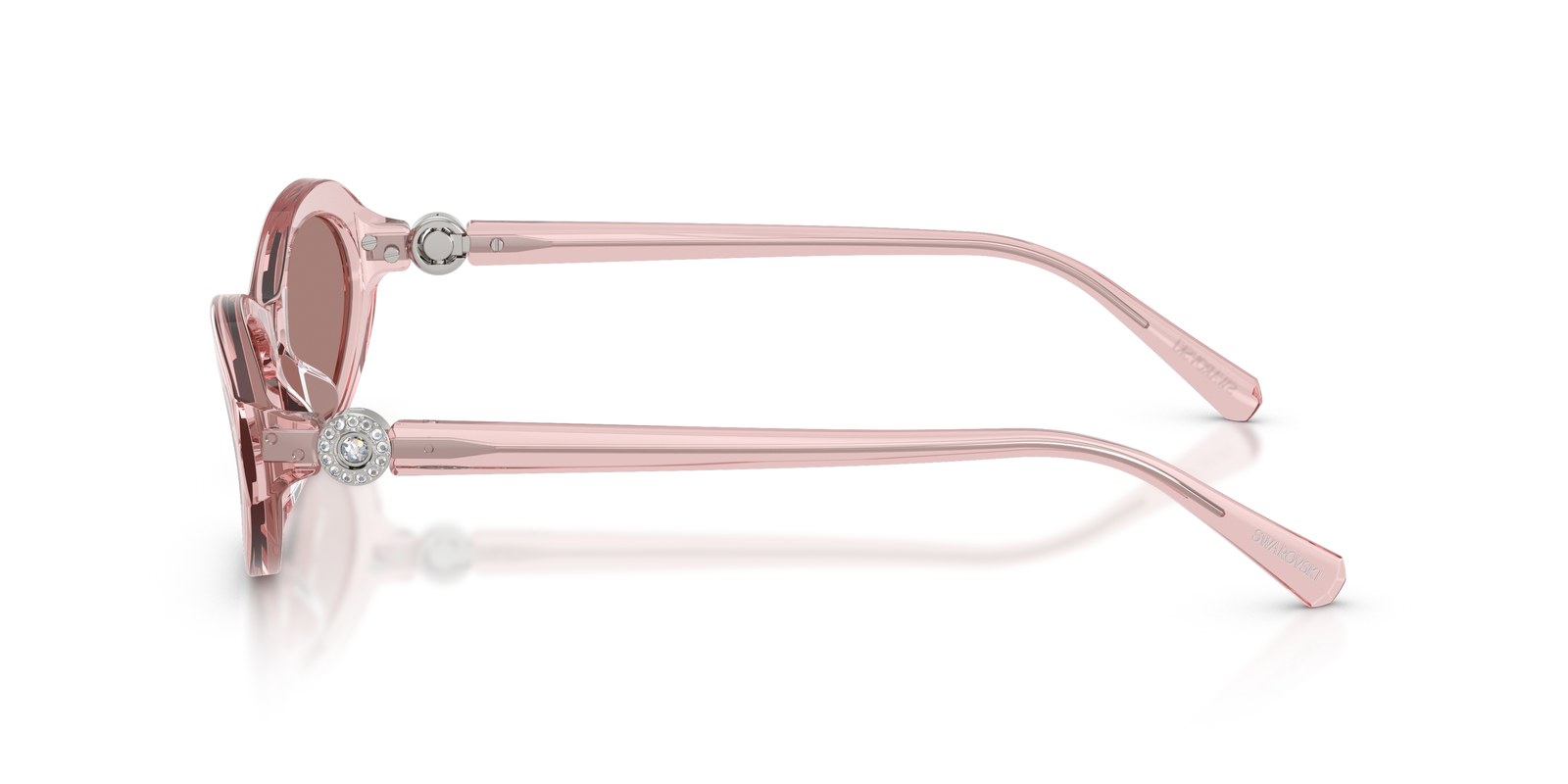 Swarovski SK6069U Rosa Trasparente - Rosa Trasparente - Ottica Scarpati