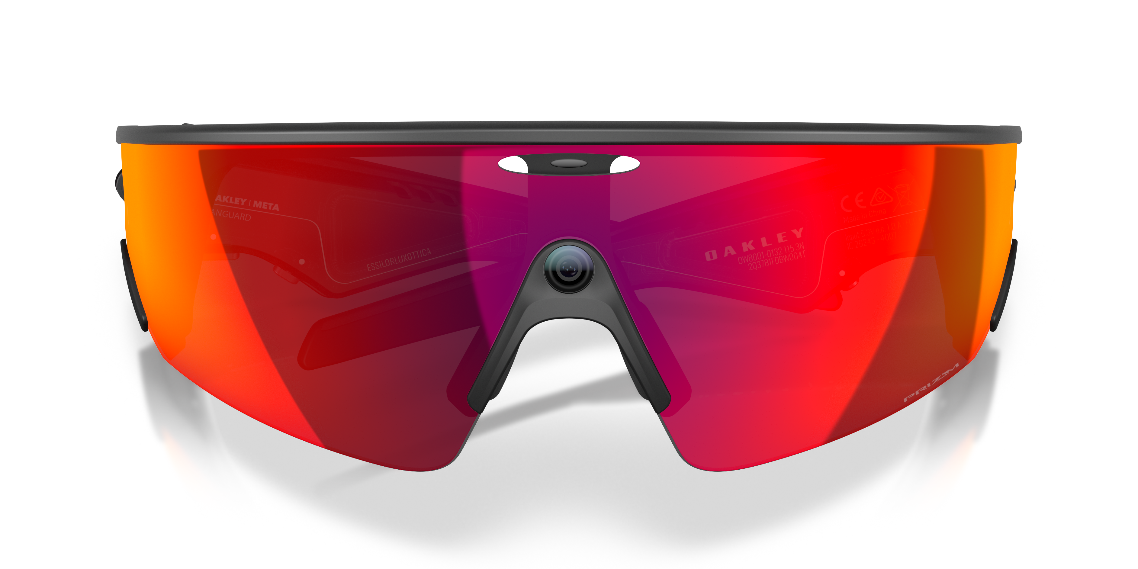 Oakley Meta Vanguard OW8001 Nero — Prizm Road 8