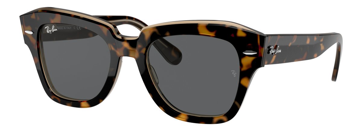 Ray-Ban RB2186 Havana su Marrone Trasparente