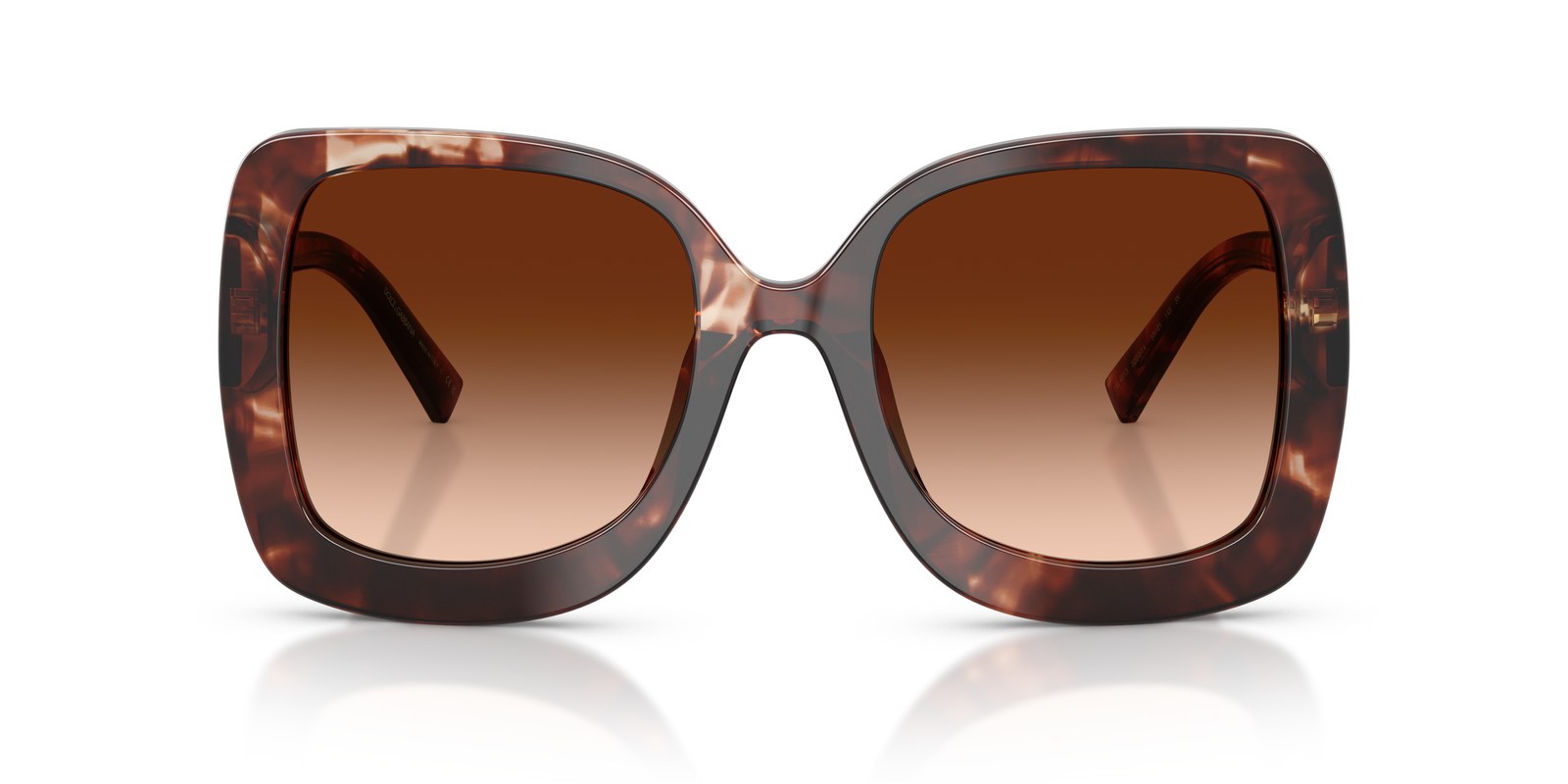 Dolce & Gabbana DG Crossed DG4513 havana rosso scuro 322274
