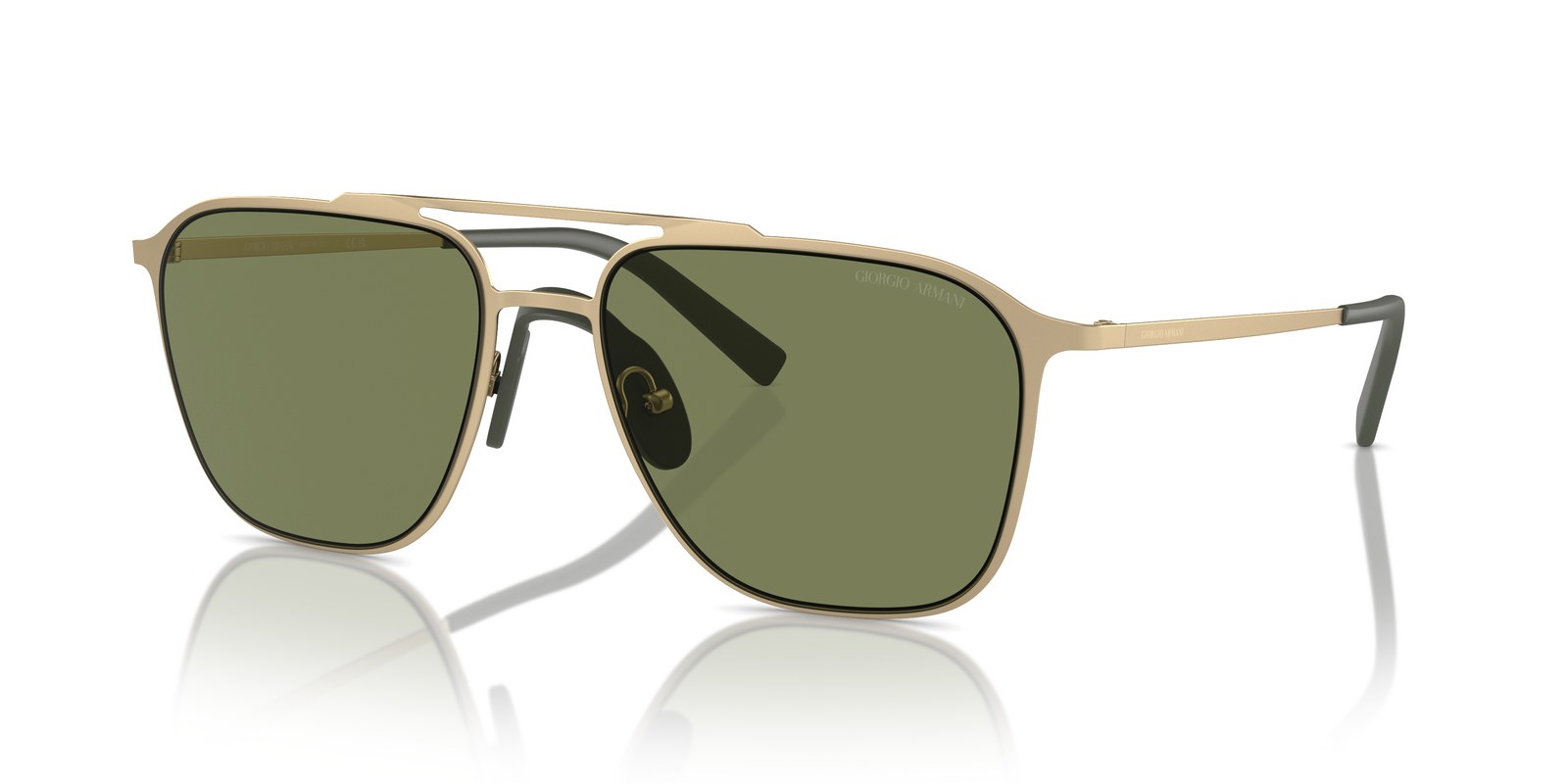 Giorgio Armani AR6110 Oro Pallido Opaco - Oro Pallido Opaco - Ottica Scarpati