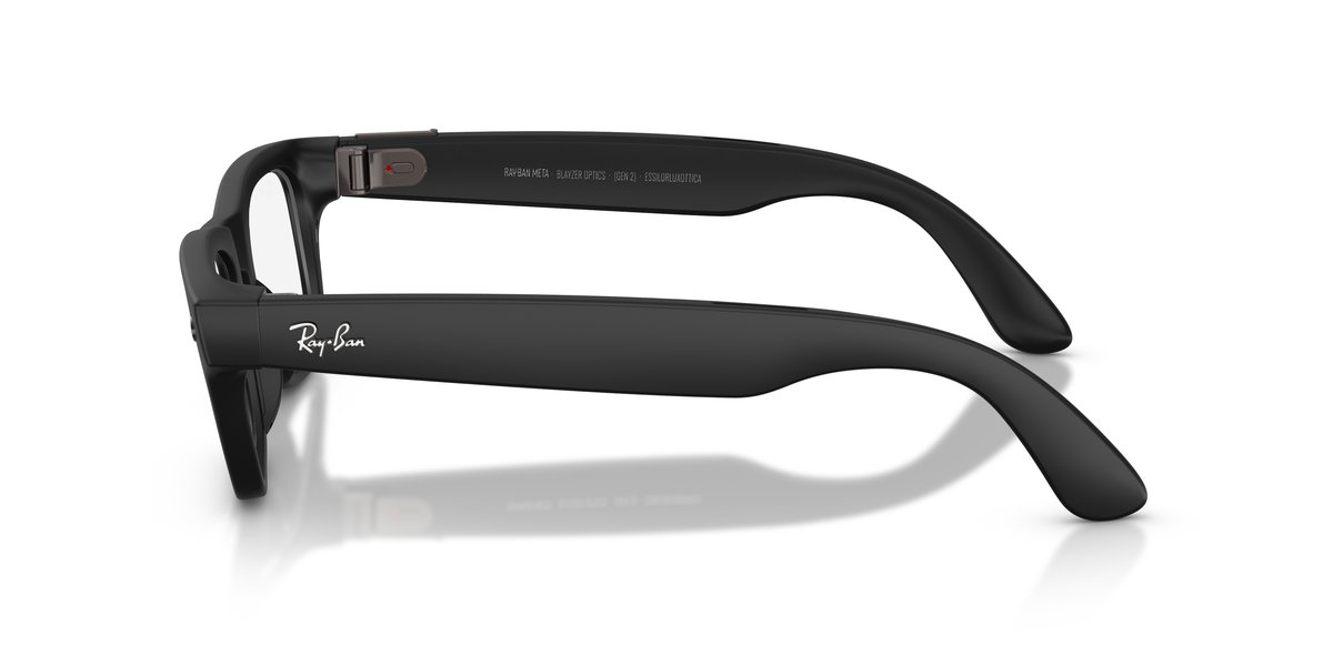 Ray-Ban Meta Wayfarer RW7001 Nero — Lente Demo (Cal. 54) 5